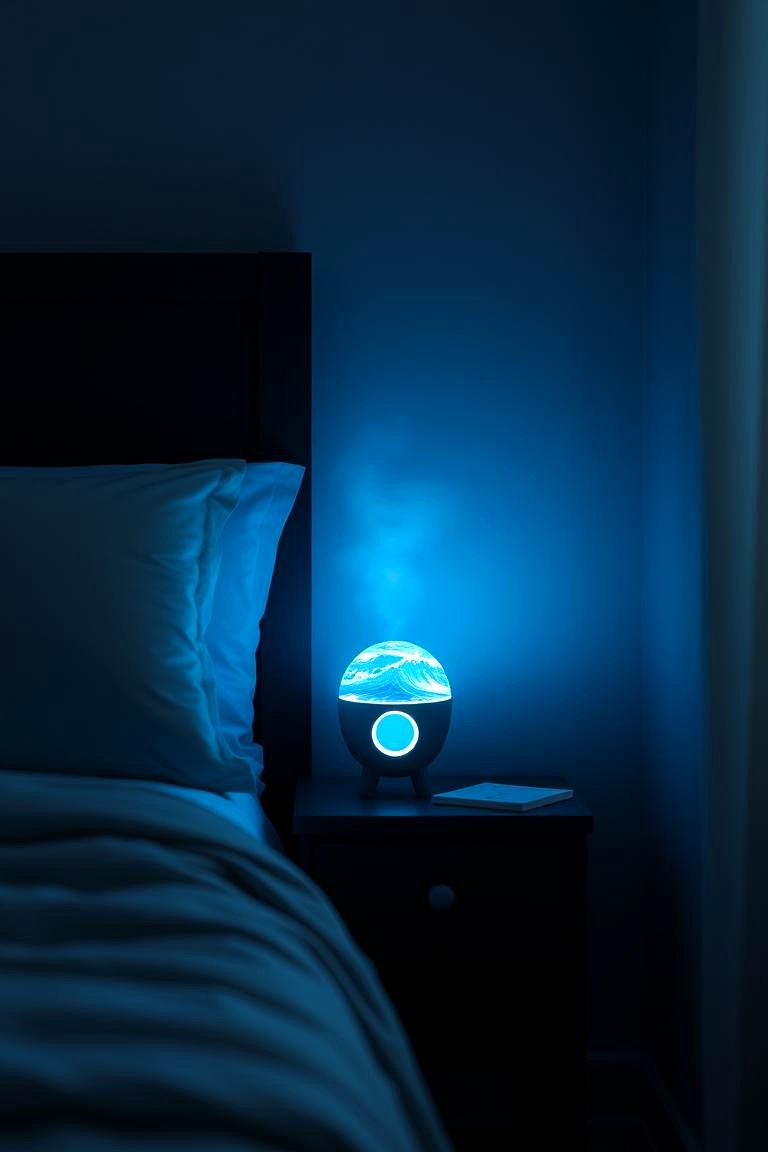 Ocean Sounds Machine - 24 Ocean-themed Bedroom Ideas