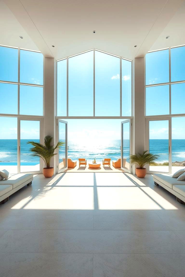 Ocean View and Indoor Outdoors Fusion - 24 Boho Beach Bedroom Ideas