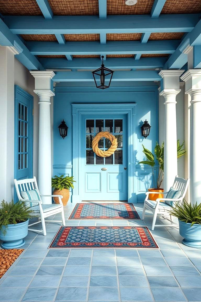 Oceanic Oasis - 24 blue victorian house colors