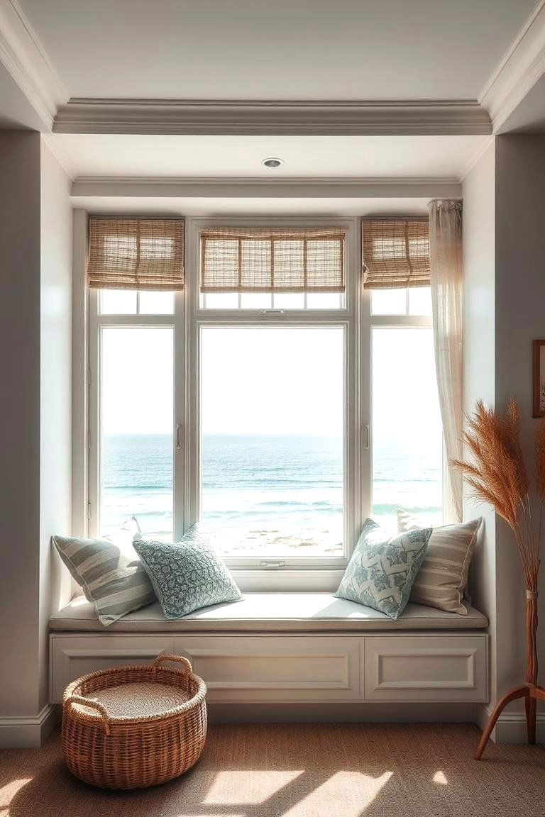 Oceanic Panorama Window Seat - 24 Window Seat Ideas