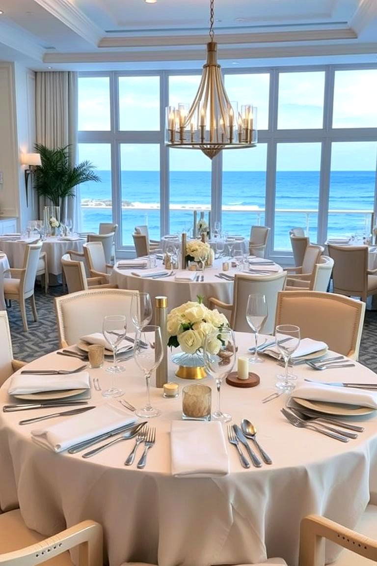 Oceanic Table Settings - 24 Coastal Dining Room Ideas