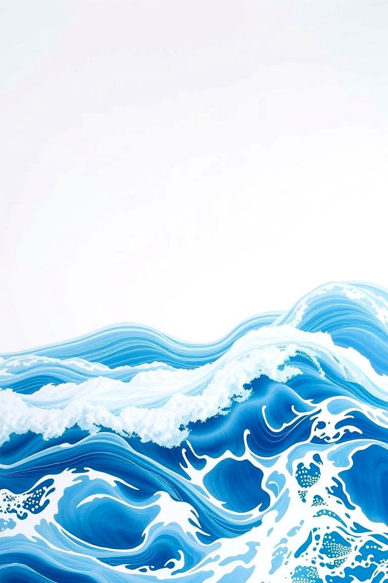 Oceanic Waves Tranquility - 24 Wallpaper Ideas