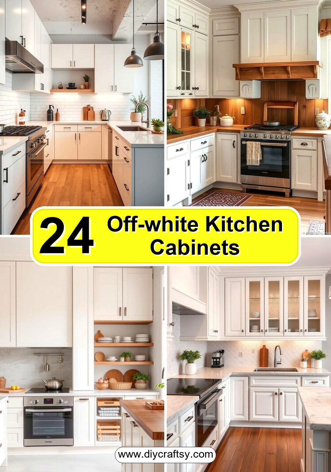 Off-white Kitchen Cabinets