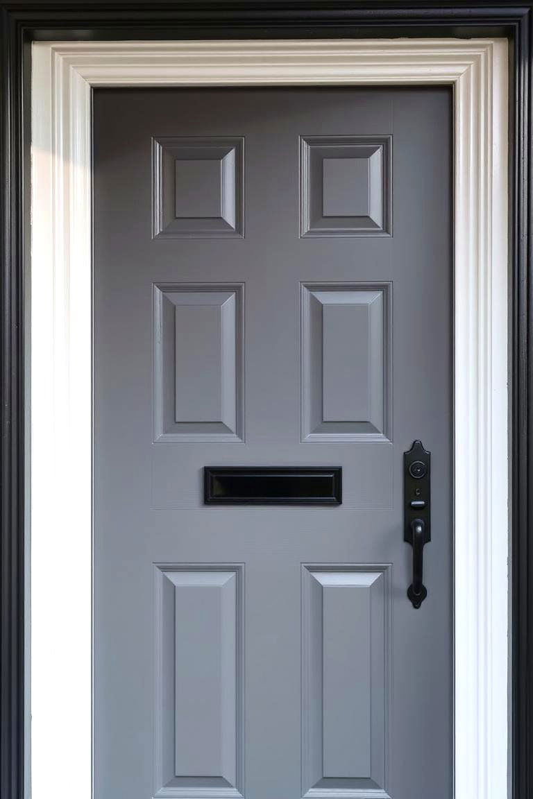 Offering Endless Design Possibilities - 24 Grey House With Black Trim