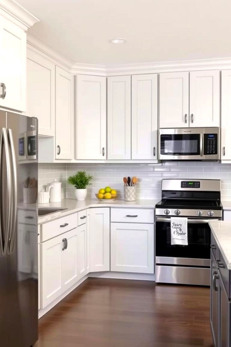 Offering a Modern Farmhouse Twist - 24 Kitchen With Black Appliances