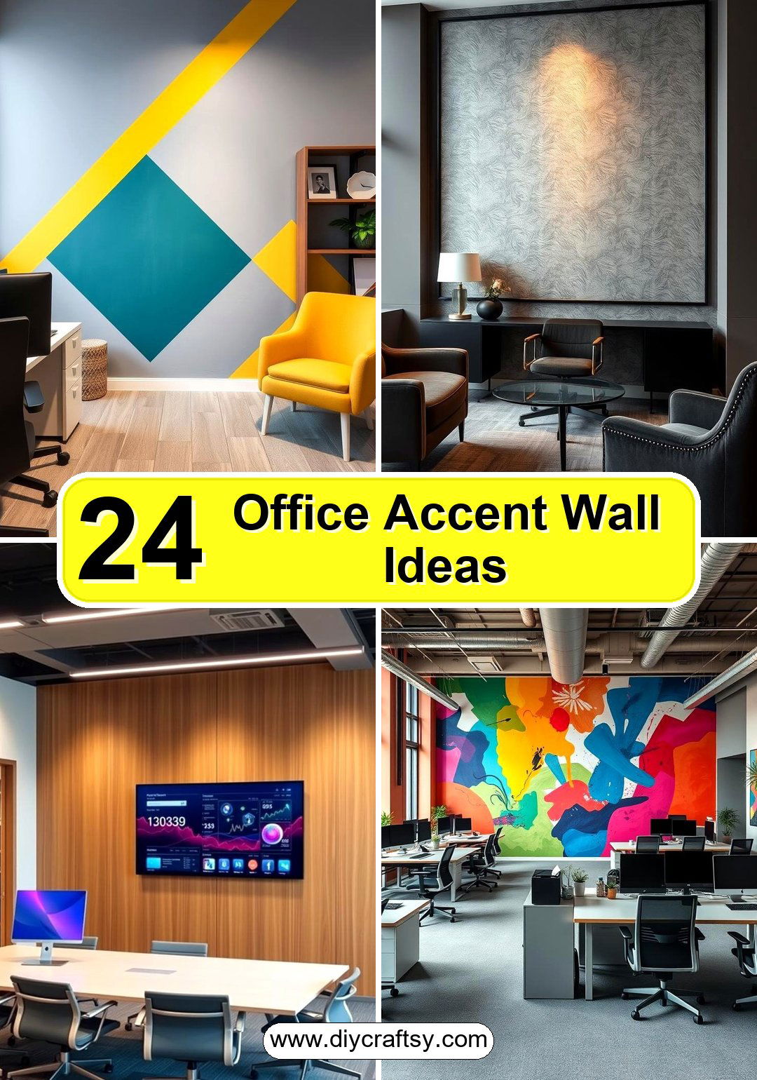 Office Accent Wall Ideas