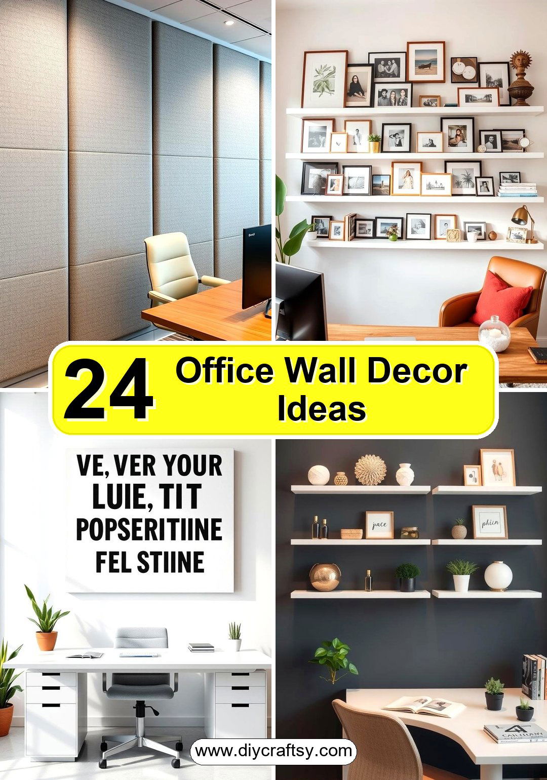 Office Wall Decor Ideas