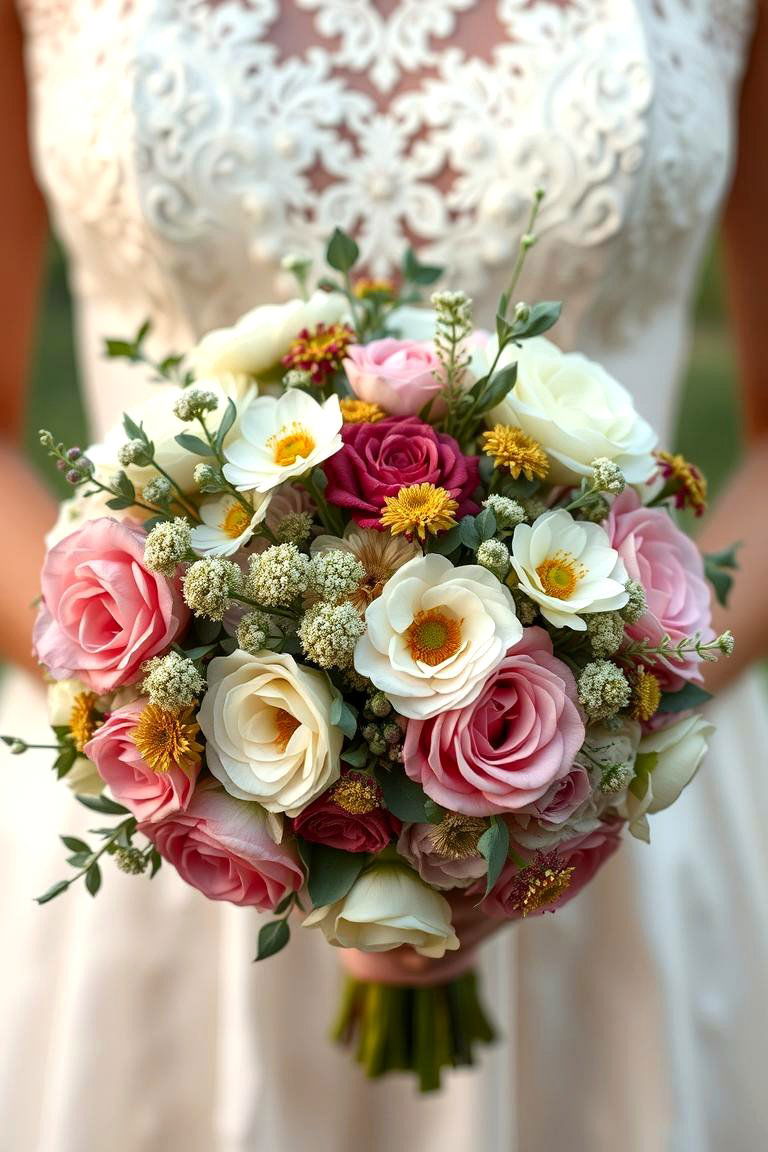 Old Fashioned Bridal Bouquets - 24 Vintage Wedding Ideas