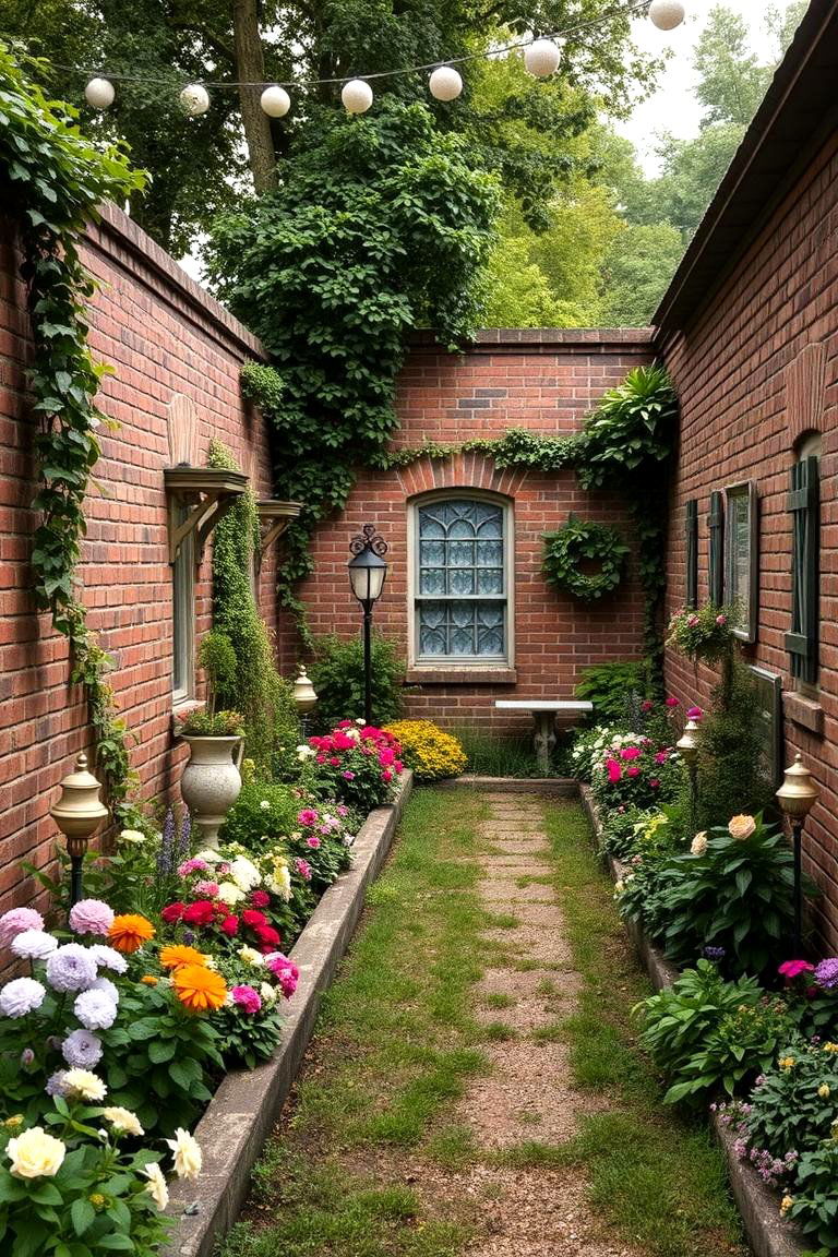 Old Fashioned Walled Garden - 24 Vintage Garden Ideas