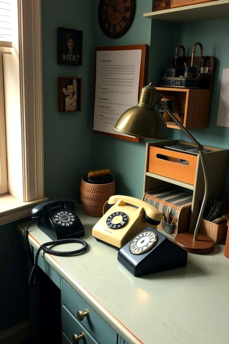 Old School Desk Space - 24 90s Bedroom Decor Ideas