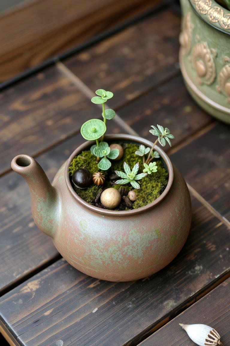 Old Tea Pot - 24 Fall Birthday Party Ideas
