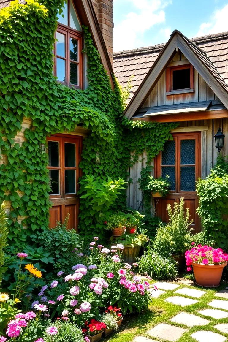 Old World Cottage Garden - 24 Vintage Garden Ideas