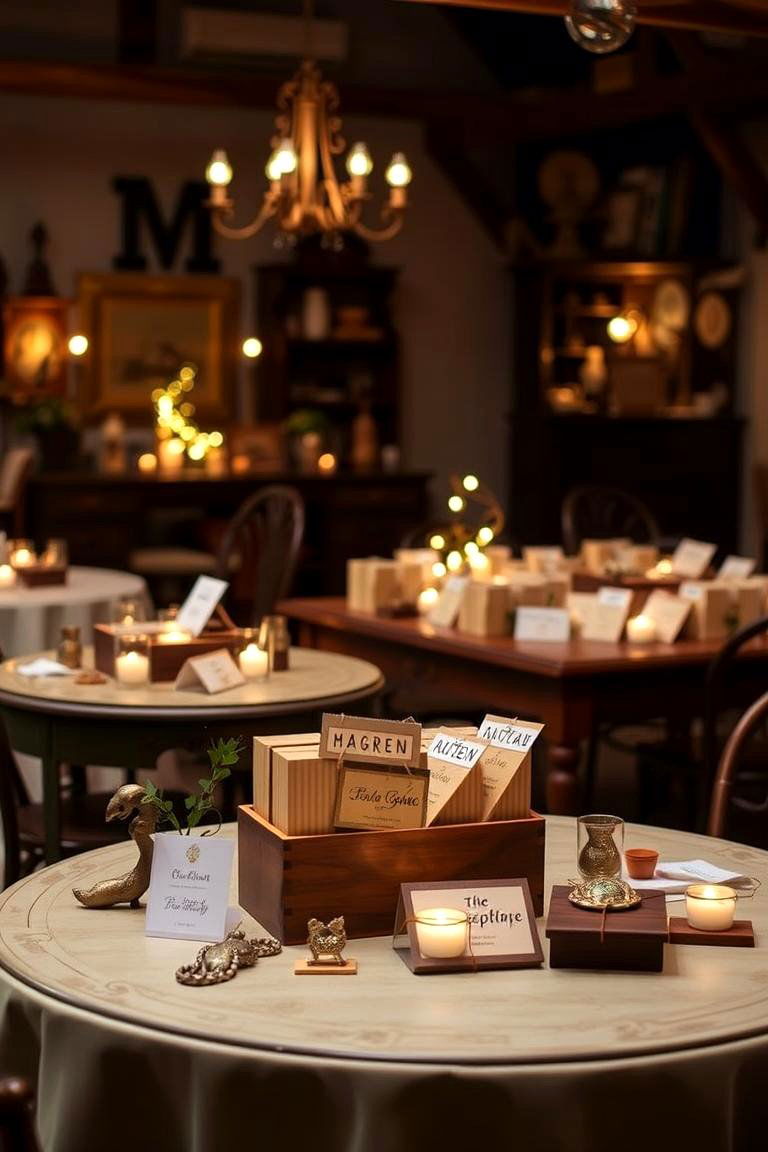 Old World Reception Favors - 24 Vintage Wedding Ideas