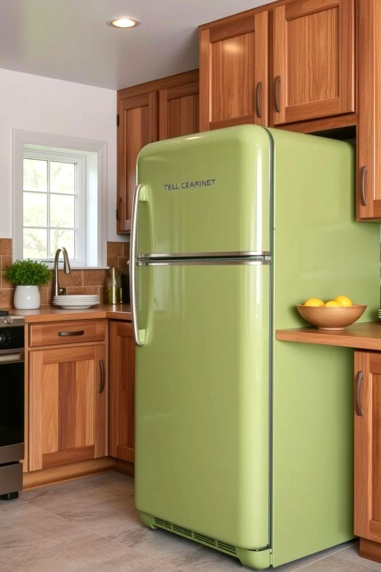 Olive Green Appliances for a Unique Touch - 24 Olive Green Kitchens
