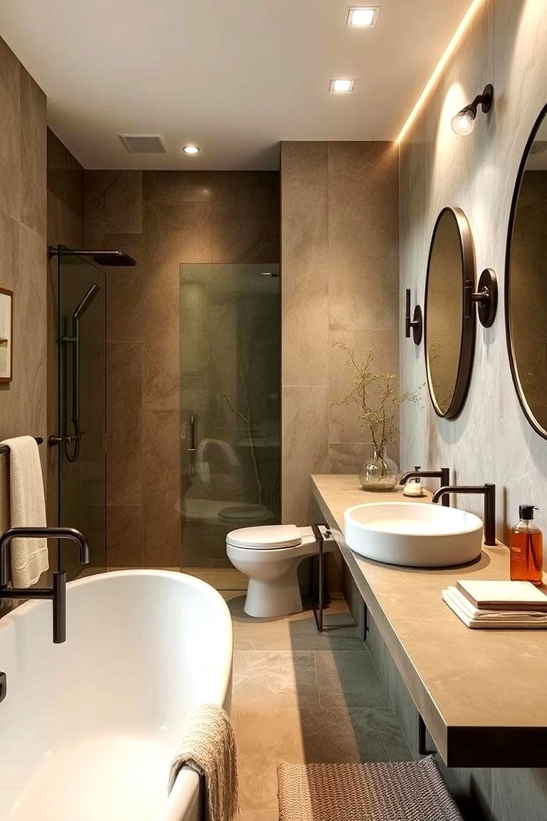 Olive Green Bathroom Haven - 24 Olive Green Room Ideas
