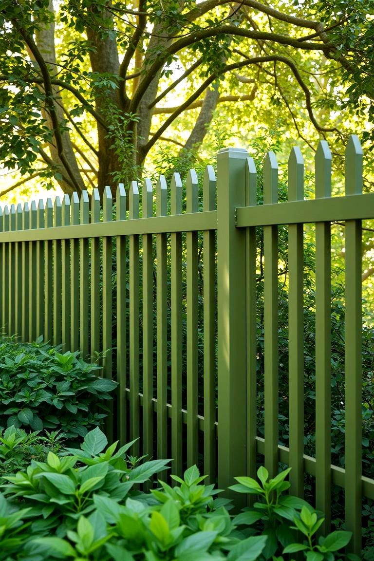 Olive Green Stain - 24 Fence Stain Colors