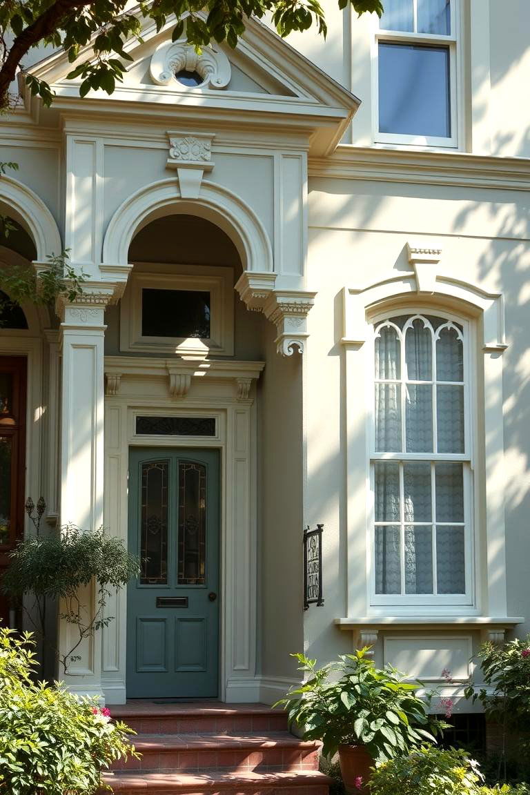 Olive Oasis - 24 Green Victorian House Colors