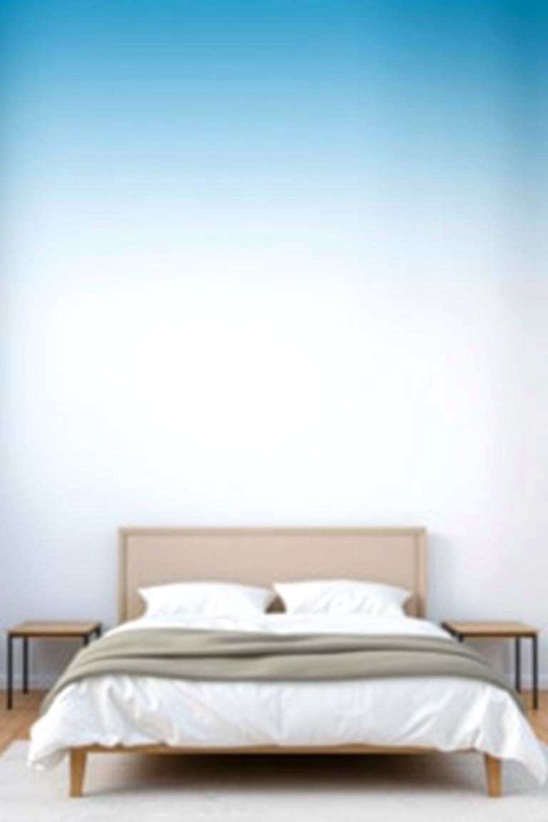 Ombre Effect - 24 Bedroom Wall Painting Ideas