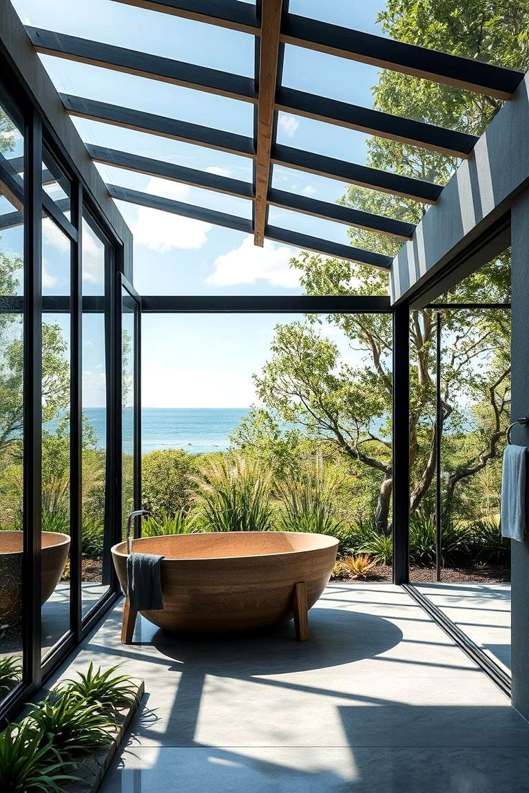 Open Air Bathroom Concepts - 24 Barndominium Bathroom Ideas