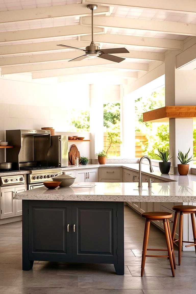 Open Air Cooking Space - 24 Lanai Kitchen Ideas