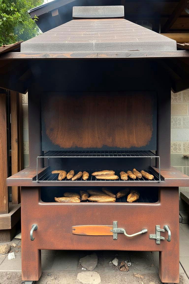 Open Air Mexican BBQ Pit - 24 Mexican Outdoor Kitchen Ideas