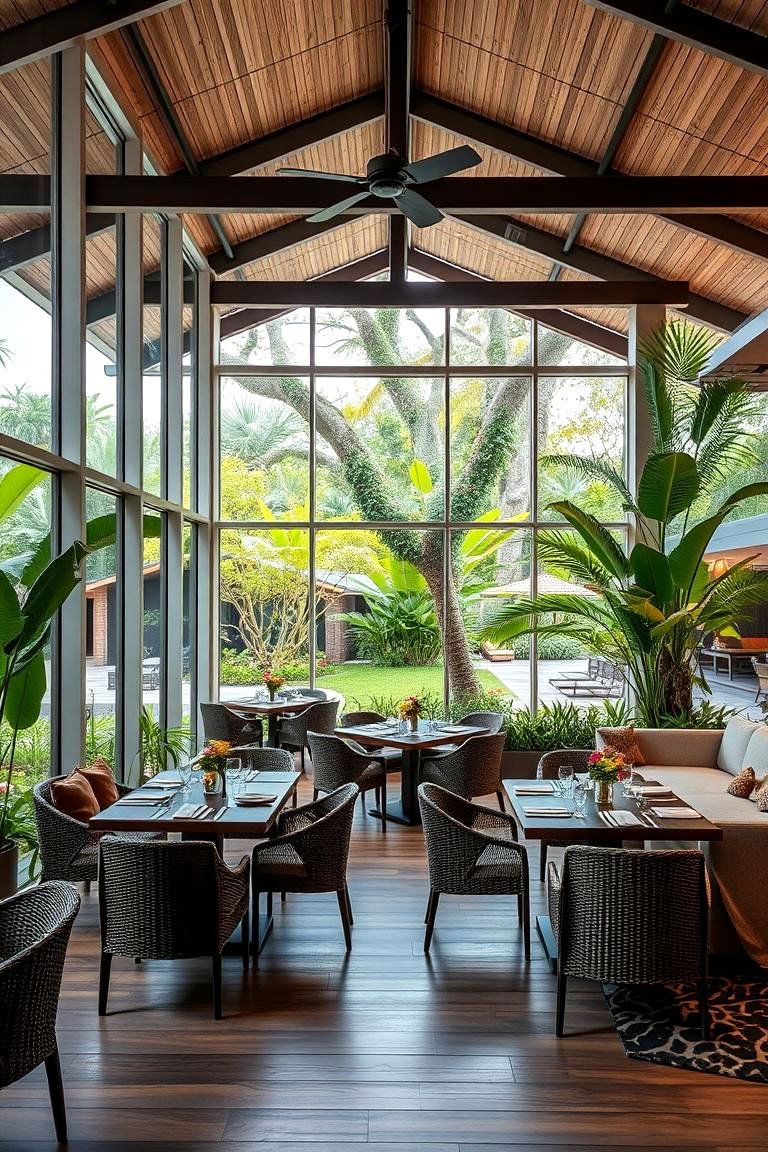 Open Air Oasis Sunroom - 24 Sunroom Dining Room Ideas