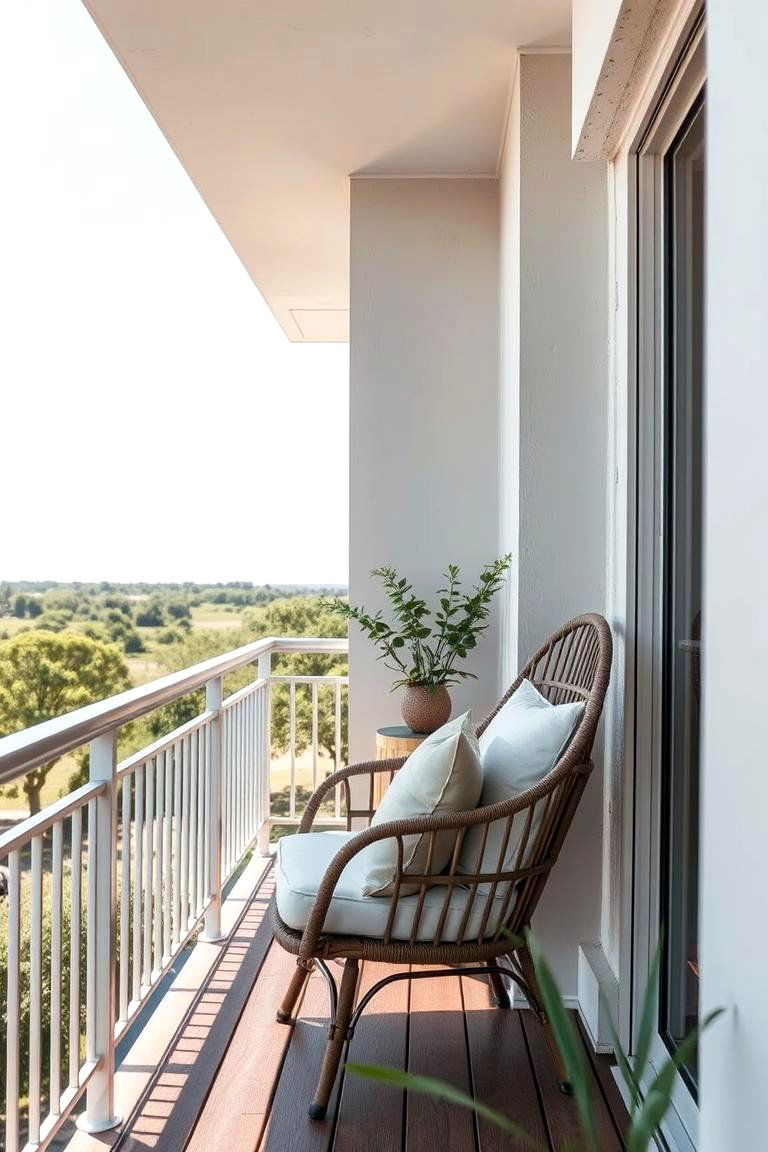 Open Air Reading Nook - 24 Cantilever Balcony Ideas