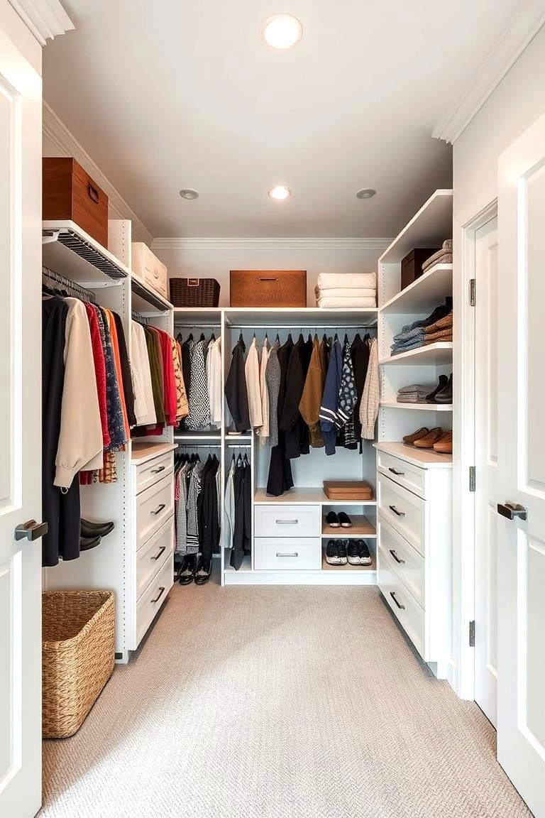 Open Closet in a Spare Room - 24 Open Closet Ideas