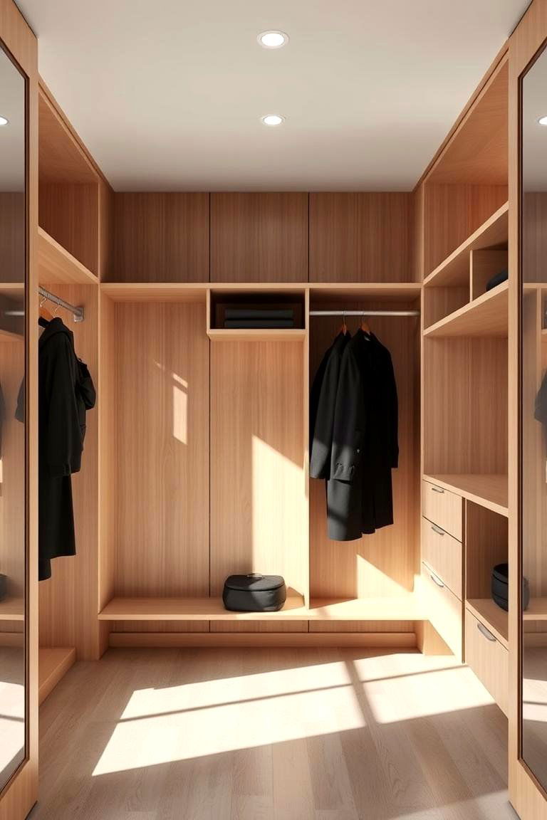 Open Concept Coat Closet - 24 Coat Closet Ideas