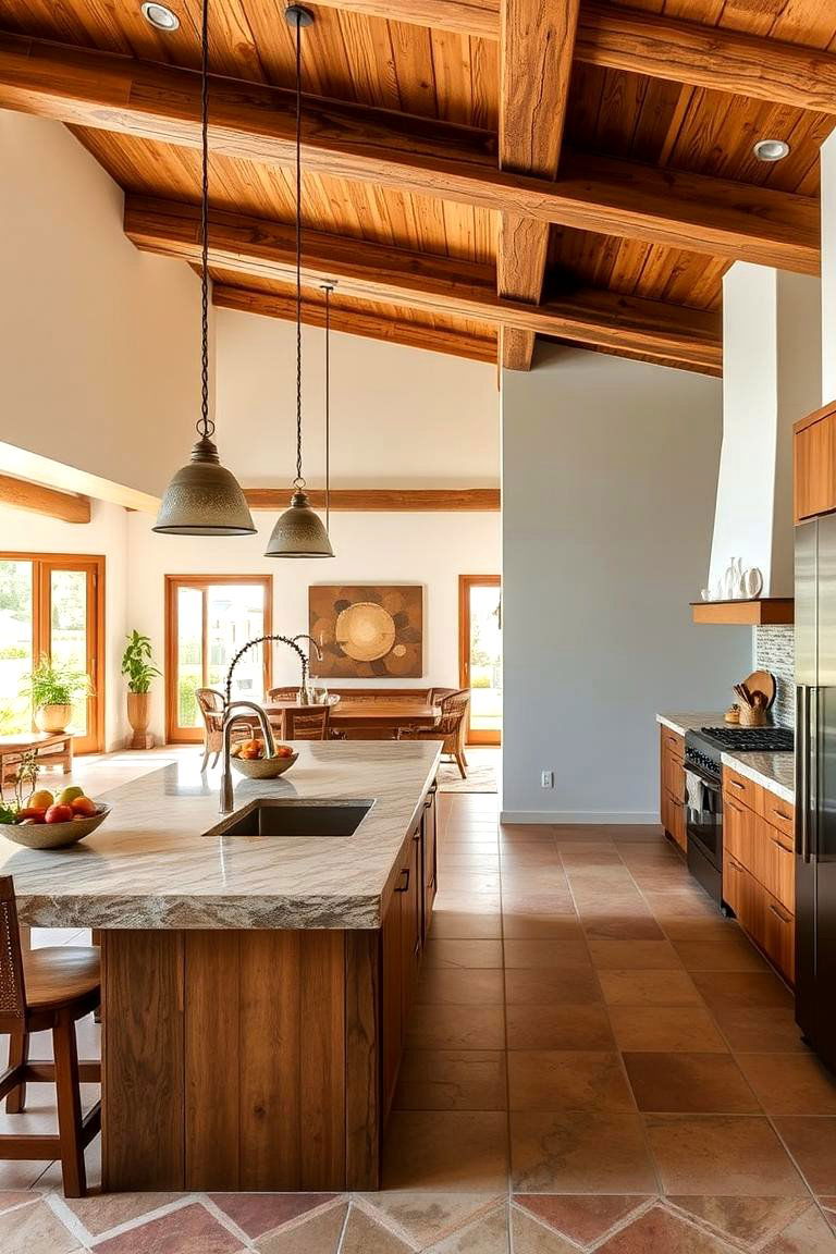 Open Concept Design - 24 Spanish Style Kitchen Ideas