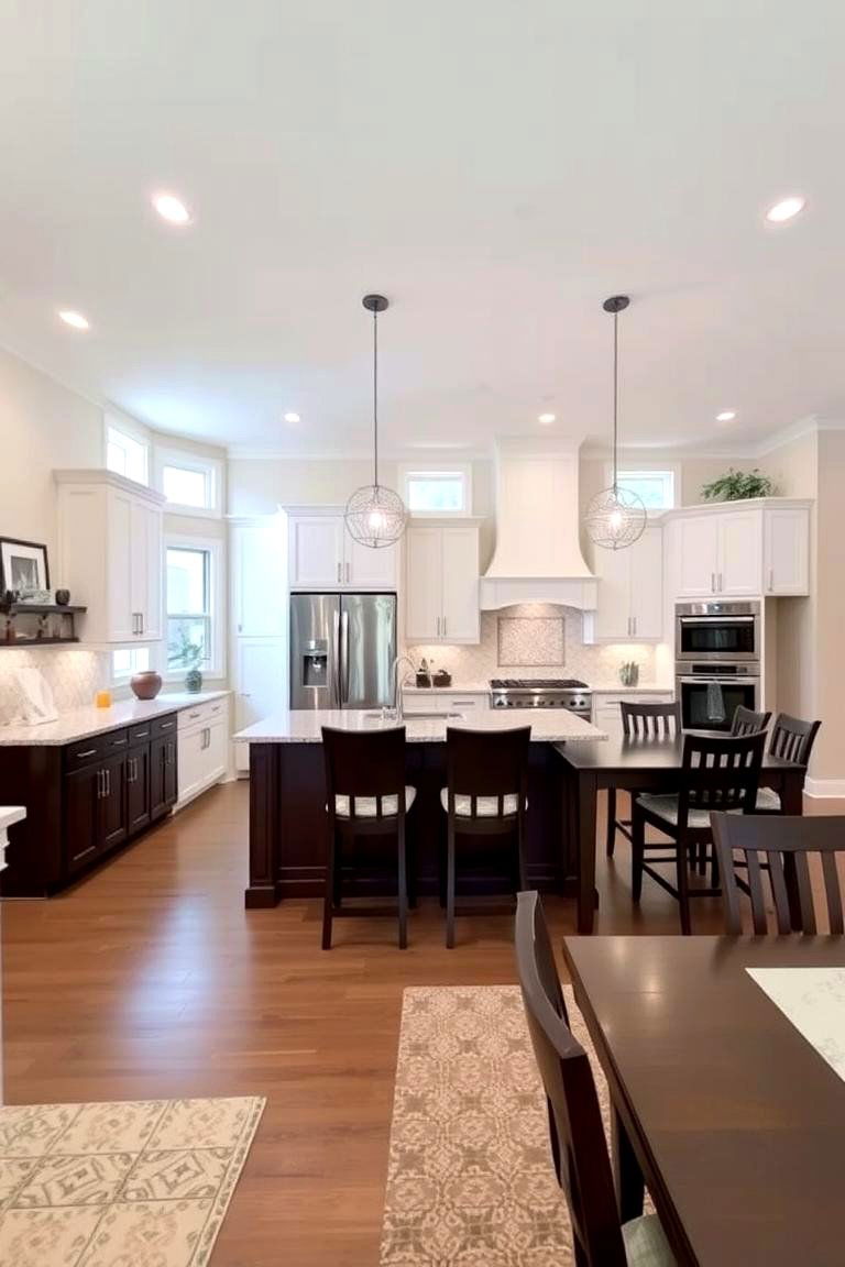 Open Concept Dining - 24 Eat in Kitchen Ideas