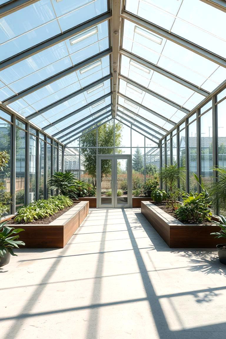 Open Concept Greenhouse - 24 Fantasy Greenhouse Ideas