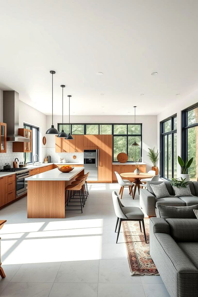 Open Concept Kitchen Diner - 24 Kitchen Diner Ideas
