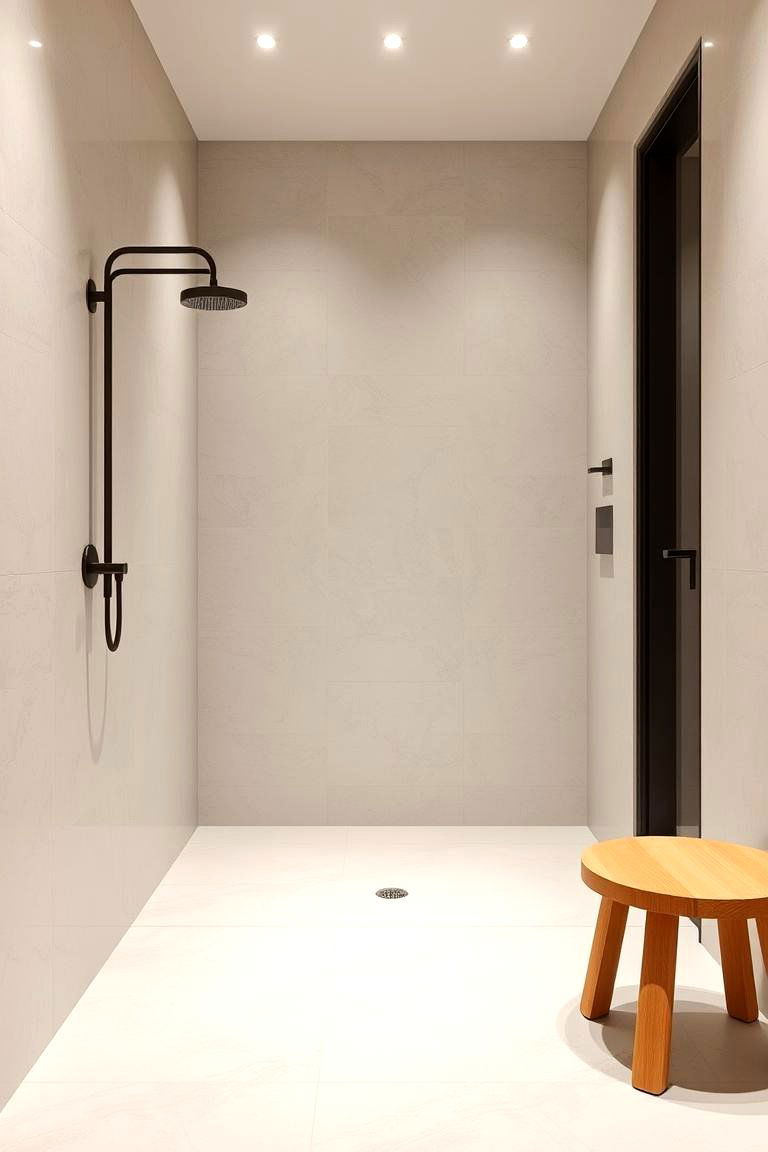 Open Concept Wet Room - 24 Wet Room Ideas