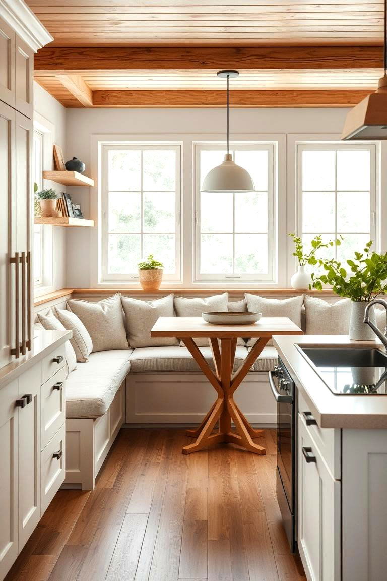 Open Connection to Outdoors - 24 Organic Kitchen Design Ideas