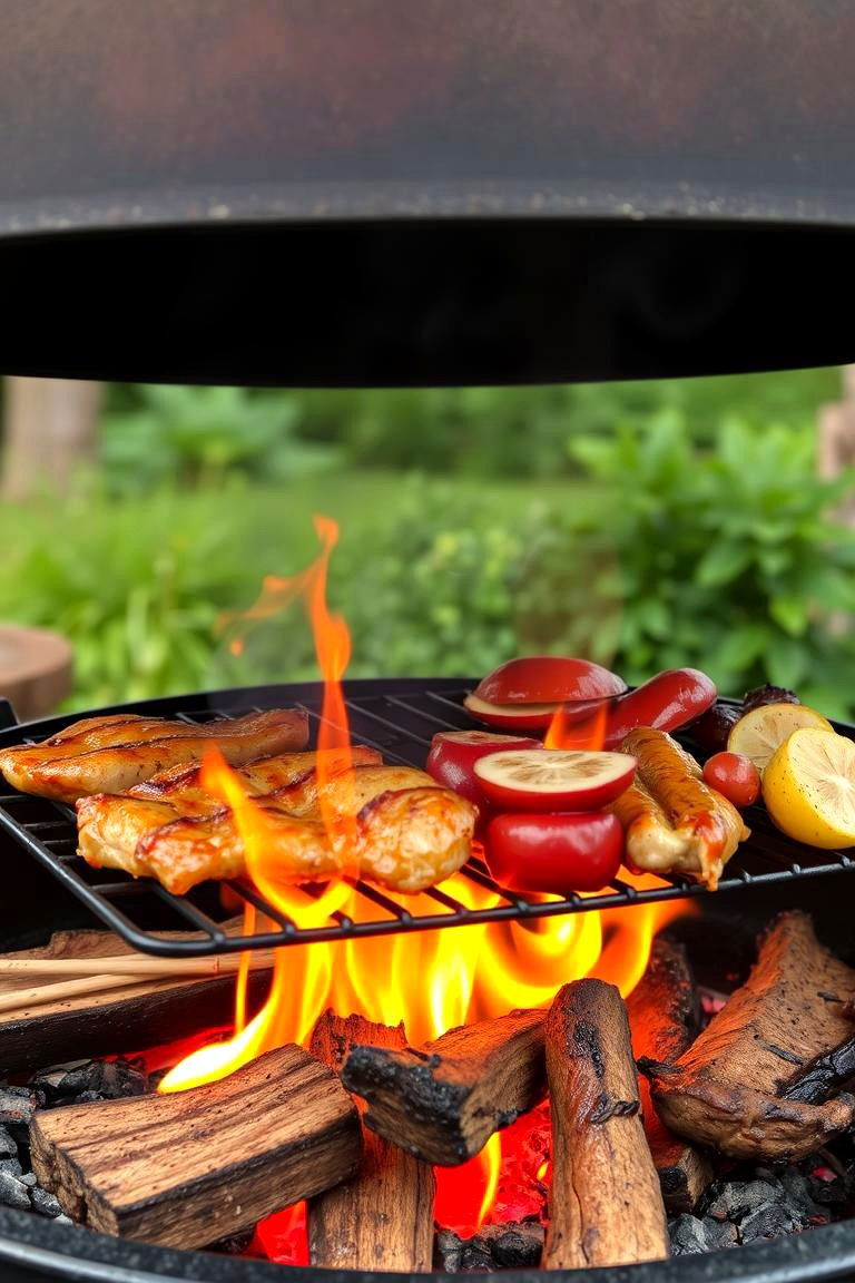Open Fire Grilling - 24 Primitive Kitchen Ideas