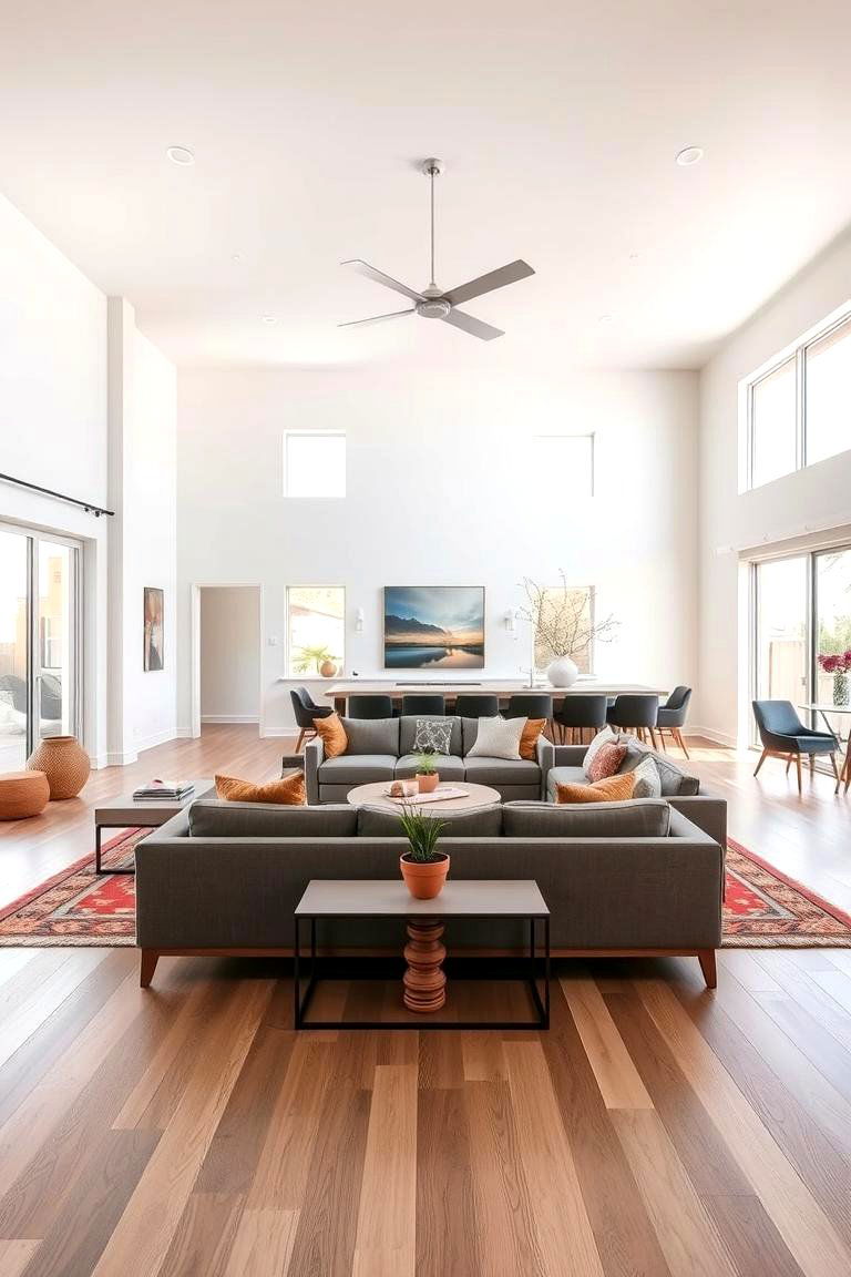 Open Floor Layouts - 24 Southwest Living Room Ideas