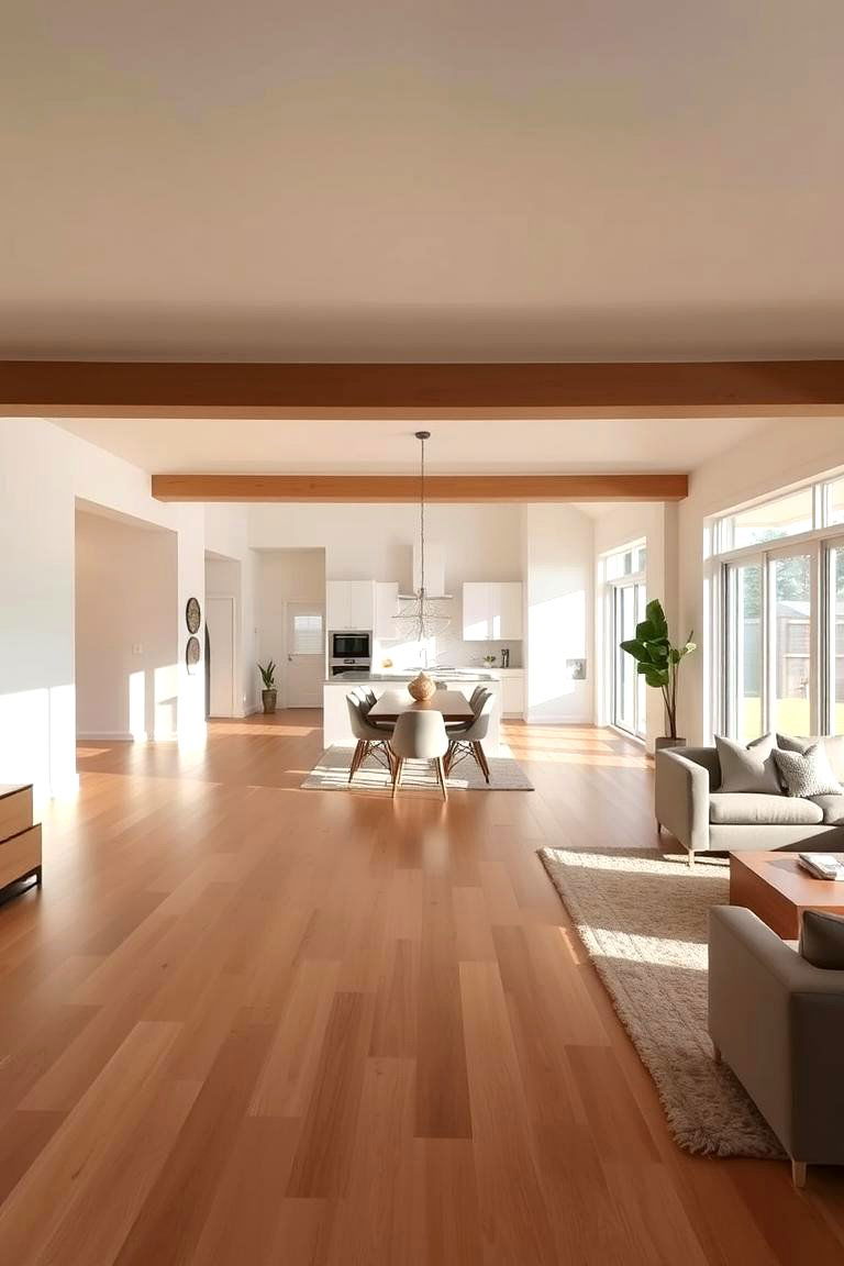 Open Floor Plan - 24 Mid-Century Modern Living Room Ideas