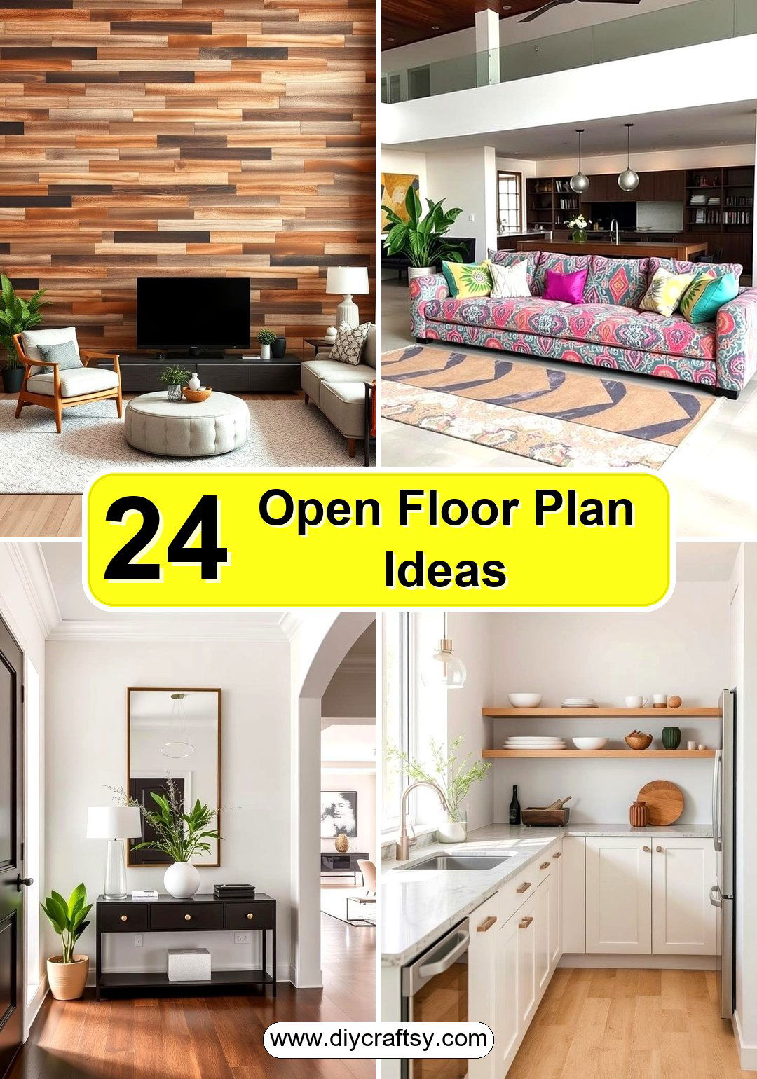 Open Floor Plan Ideas