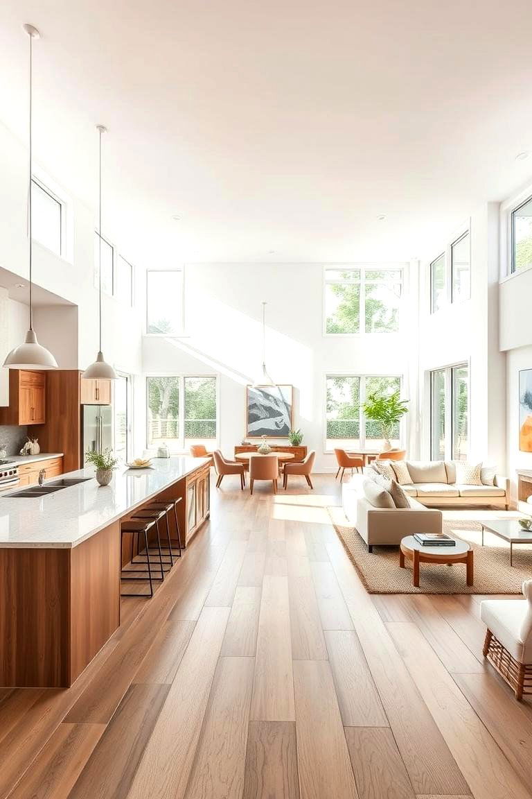 Open Floor Plans for Spacious Feel - 24 Home Decor Ideas