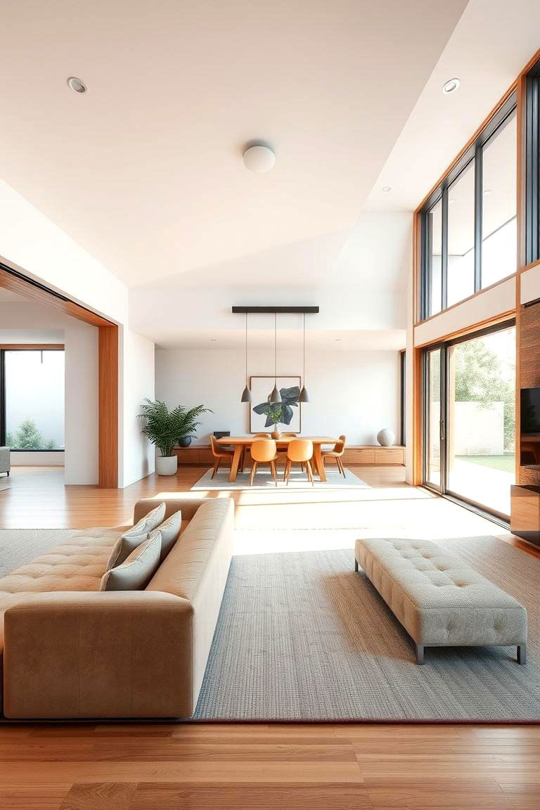 Open Plan Harmony - 24 Japanese Style Living Room Ideas