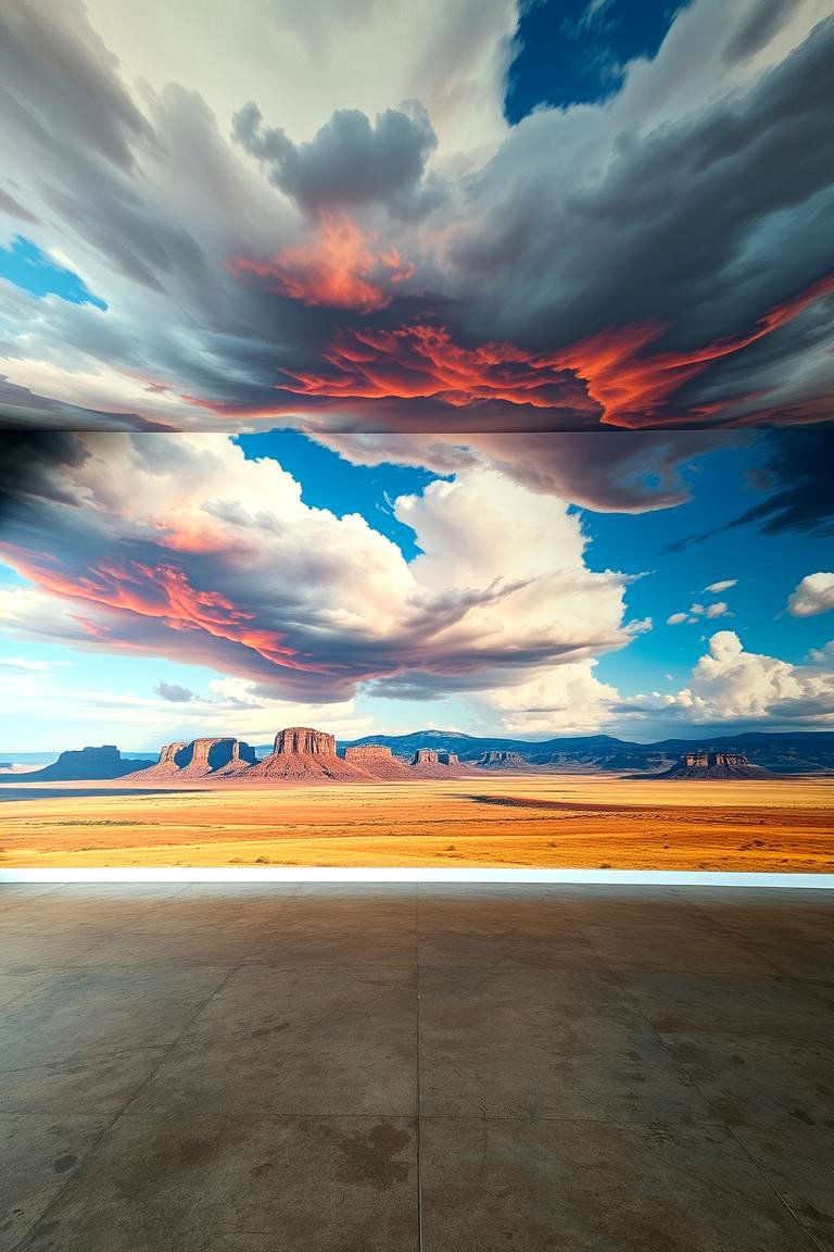 Open Range Murals - 24 Cowboy Room Decor Ideas