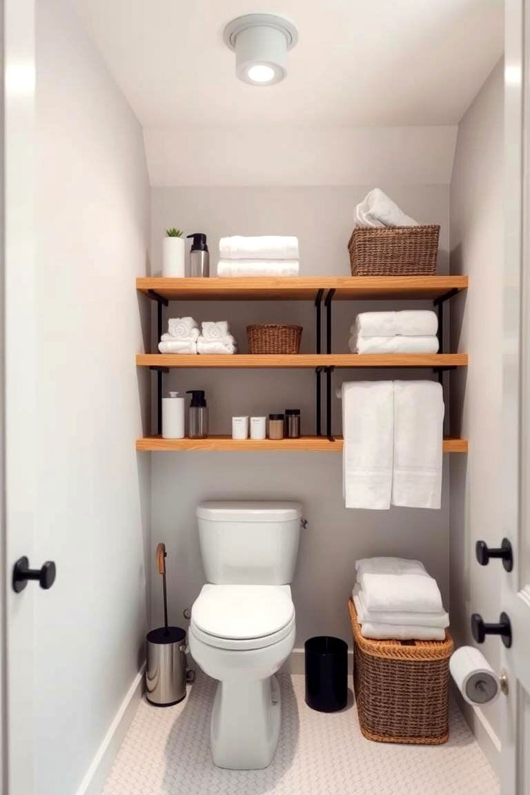 Open Shelving - 24 Modern Bathroom Ideas