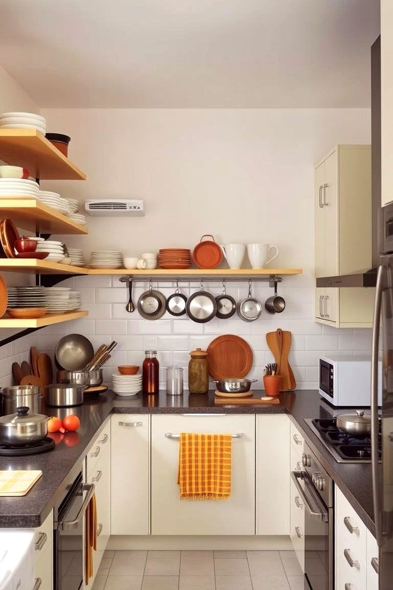 Open Shelving - 27 1980s Kitchen Ideas