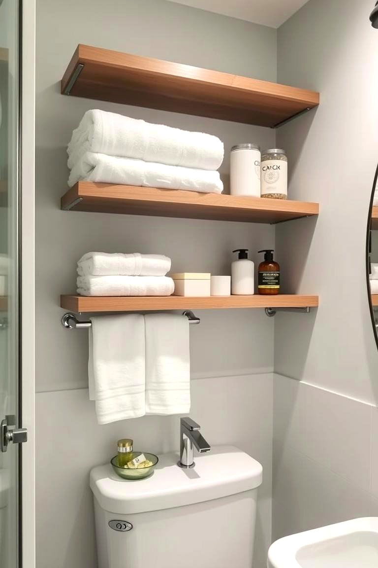Open Shelving - 24 Bathroom Furniture Ideas