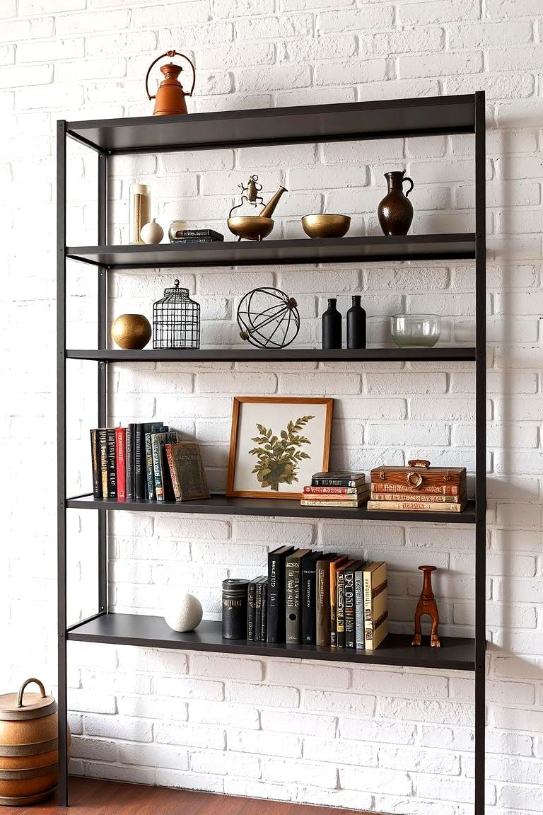 Open Shelving - 24 Industrial Decor Ideas