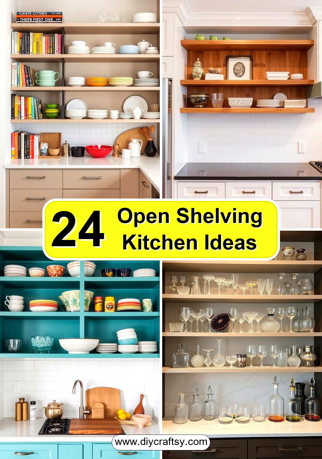 Open Shelving Kitchen Ideas