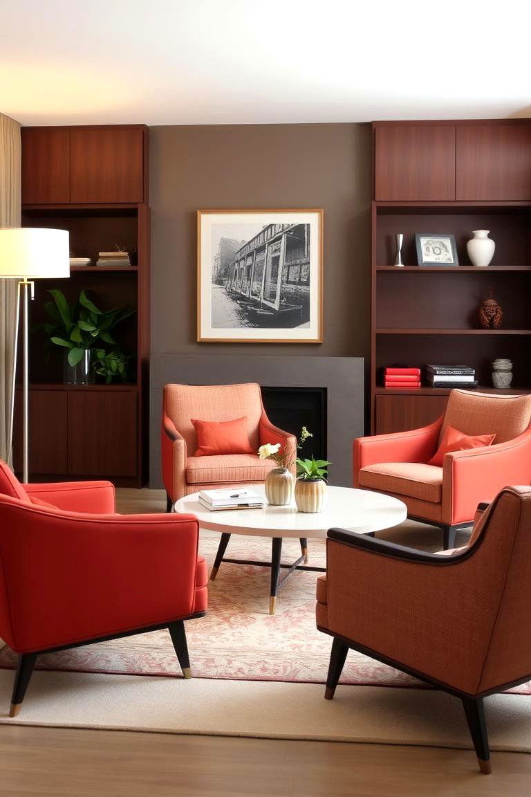 Open Shelving Units - 24 1950s Living Room Ideas