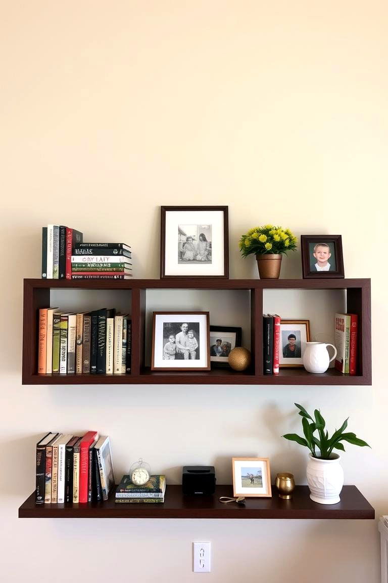 Open Shelving for Personal Touches - 24 Family Room Ideas