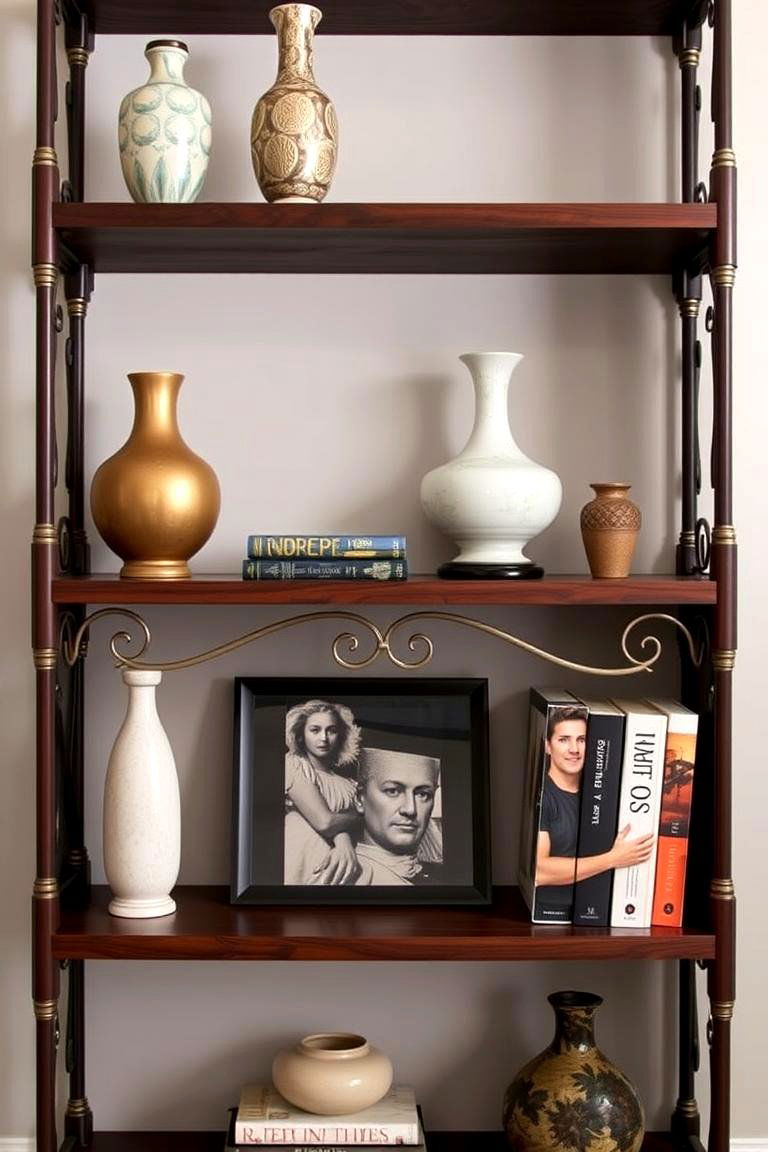 Open Shelving with Ornate Details - 24 Art Nouveau Interior Design Ideas